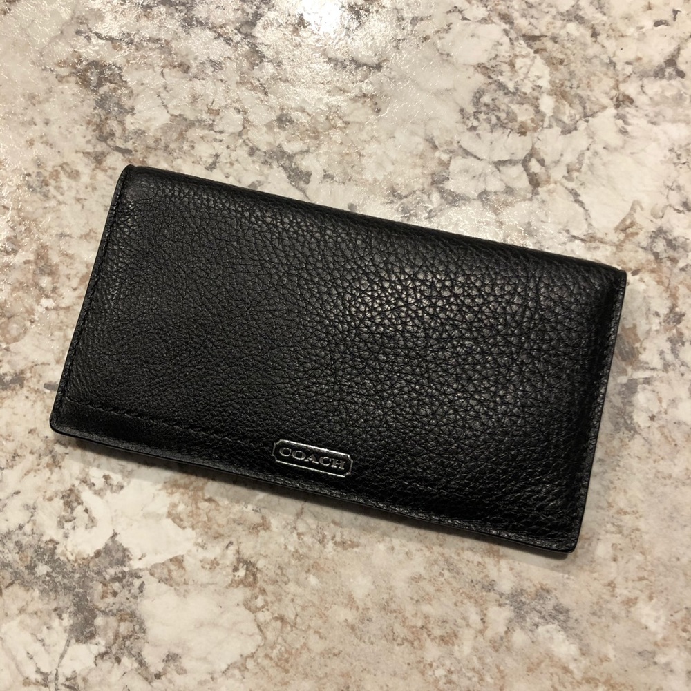 Coach Checkbook Holder